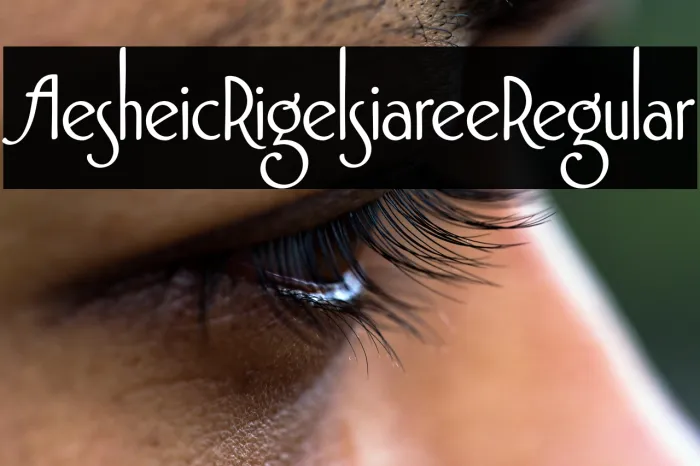 Aesthetic Rigelsia Free Regular Example 1