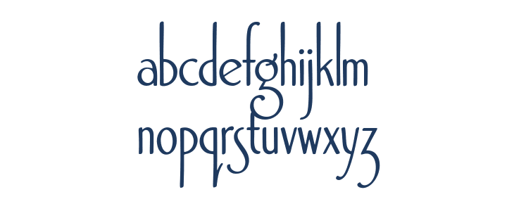 Aesthetic Rigelsia Free Regular Lowercase