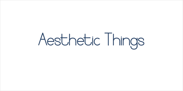 Aesthetic Things Logo