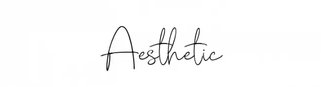 Aesthetic  baixar fontes gratis