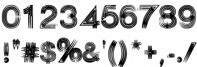 Aesthetica Font OTHER CHARS