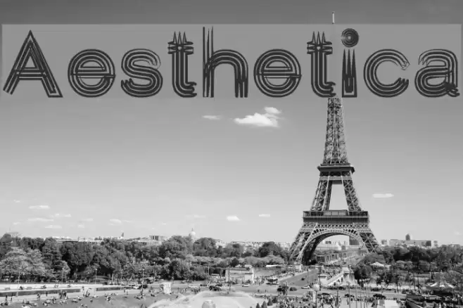 Aesthetica Font examples