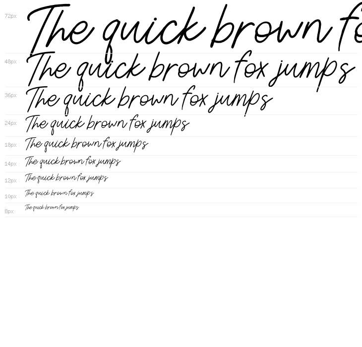 Aesthetik Script Waterfall