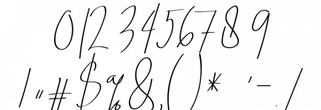 Aesthetika Font OTHER CHARS