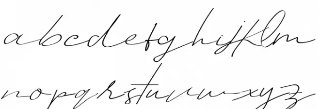 Aesthetika Font LOWERCASE