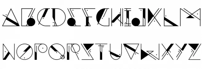 Aesthetika Шрифта ВЕРХНИЙ