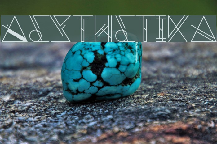 Aesthetika Font examples