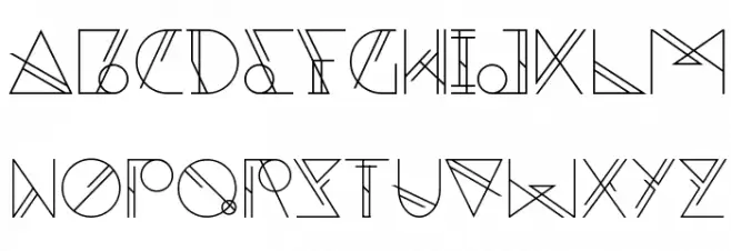 Aesthetika Caratteri MINUSCOLO