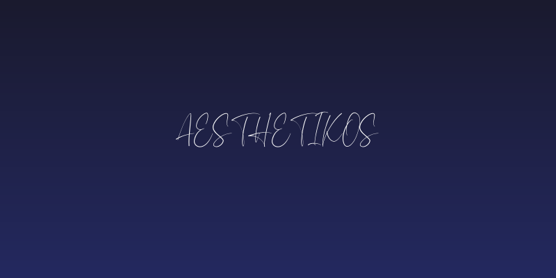 Aesthetikos Social Header