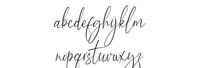 Aesthetikos Font LOWERCASE