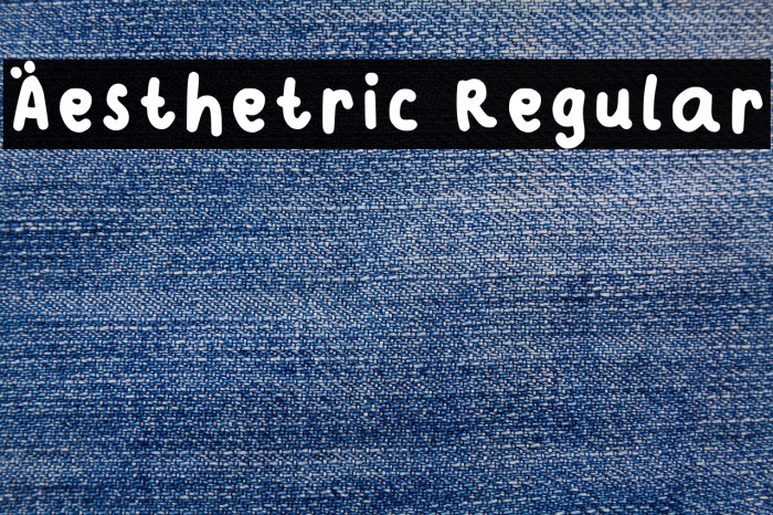 Aesthetric Regular Example 2