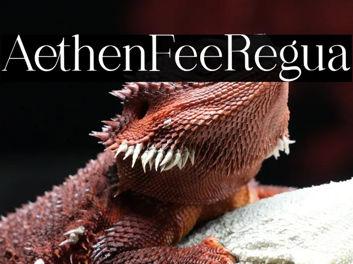 Aethelion Free Regular Example 3