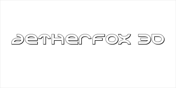 Aetherfox 3D Logo