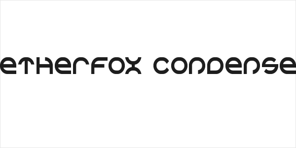 Aetherfox Condensed Logo