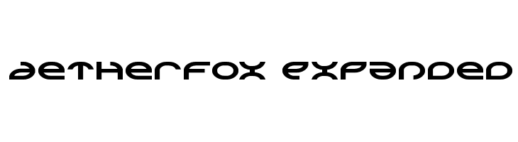 Aetherfox Expanded  Скачать бесплатные шрифты