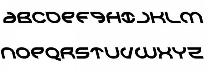 Aetherfox Leftalic フォント 大文字