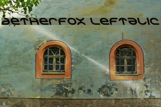 Aetherfox Leftalic Example 2