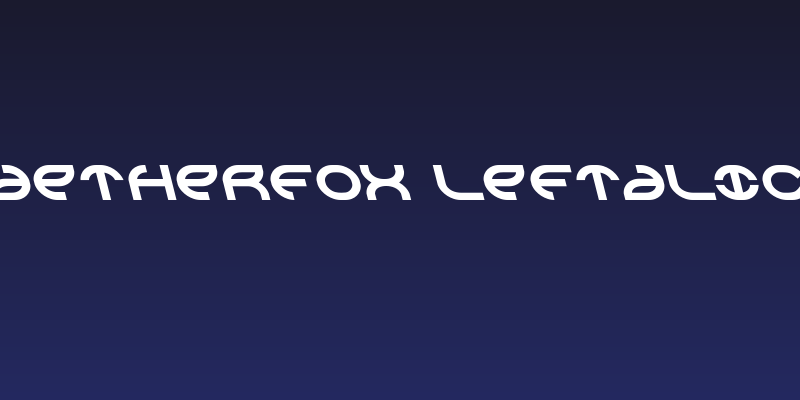 Aetherfox Leftalic Social Header