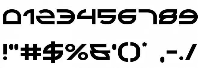 Aetherfox Font OTHER CHARS