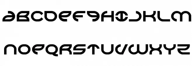 Aetherfox Schriftart Groß