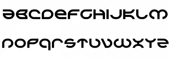 Aetherfox फ़ॉन्ट लोअरकेस