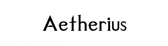 Aetherius  Fuentes Gratis Descargar
