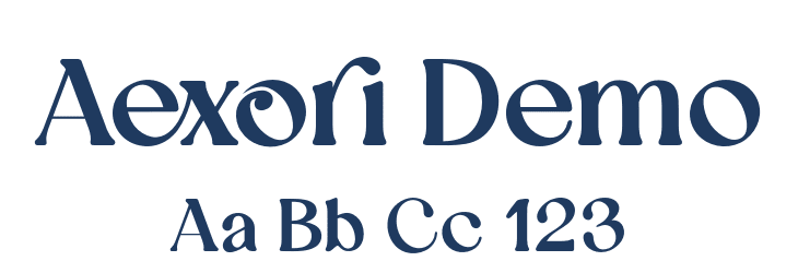 Aexori Demo Font Preview