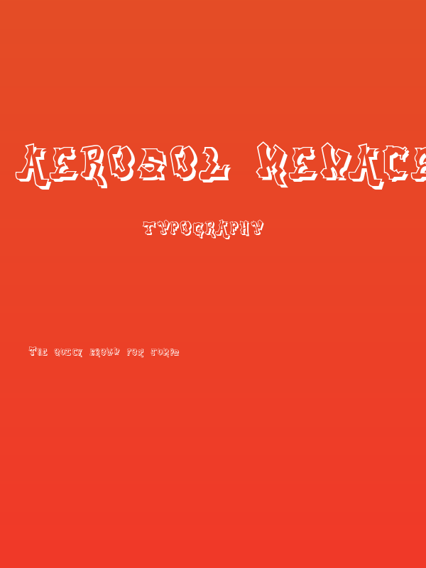 aerosol menace shadow Poster