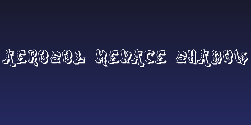aerosol menace shadow Social Header
