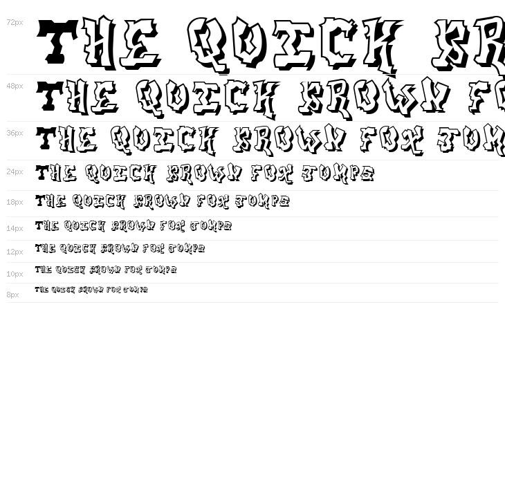 aerosol menace Waterfall