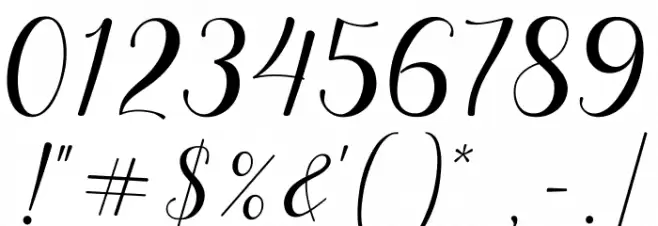 aesthetica Font OTHER CHARS