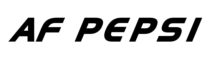 AF PEPSI Font