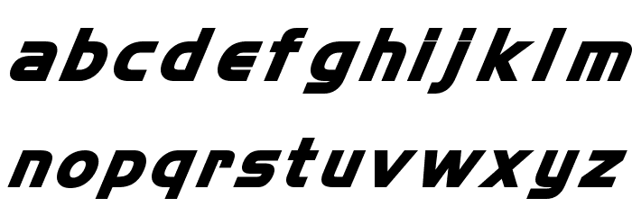 AF PEPSI Font LOWERCASE