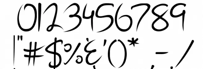 AFE Jen Bold Font OTHER CHARS