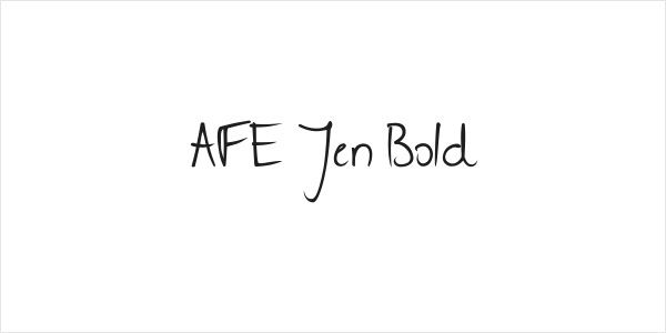 AFE Jen Bold Logo