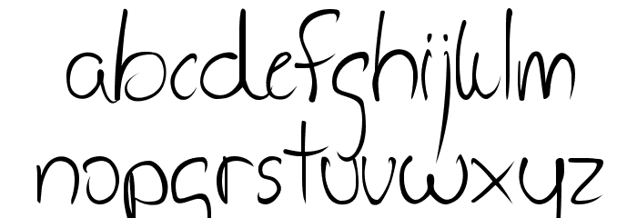 AFE Jen Font LOWERCASE