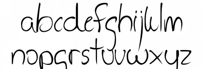 AFE Jen Font LOWERCASE
