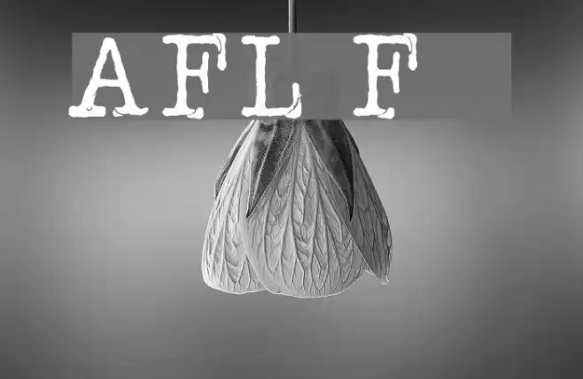 AFL Font pespaye nonmetric  examples