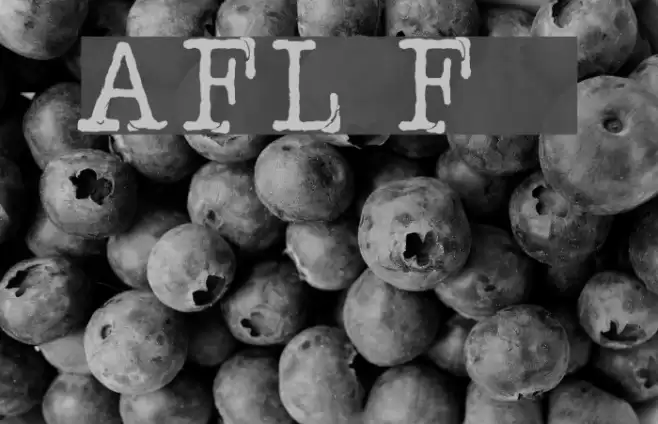 AFL Font pespaye nonmetric  examples