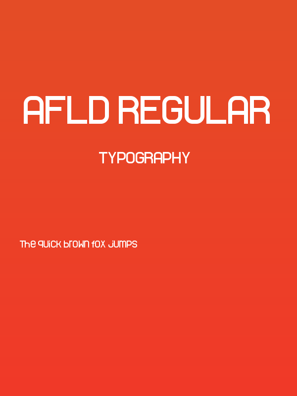 AFLD Regular Poster