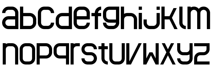 AFLD Regular Font LOWERCASE
