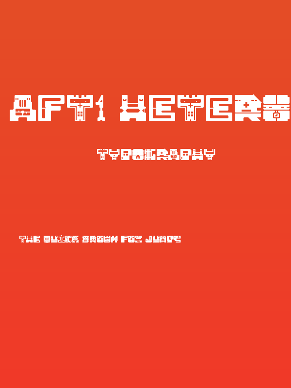 AFT1 Heterodoxa Regular Poster