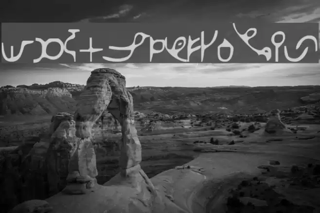 Afaka Roman Font examples