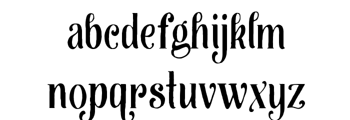 Afecta Font LOWERCASE