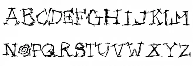 Afectionless Шрифта ВЕРХНИЙ