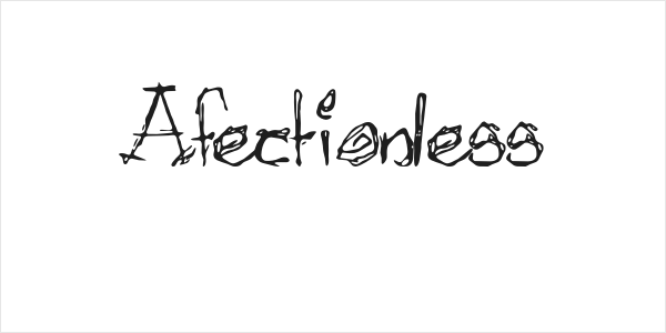 Afectionless Logo