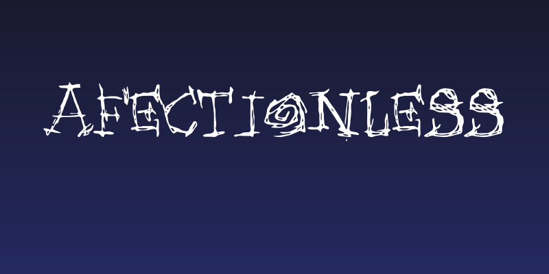 Afectionless Social Header