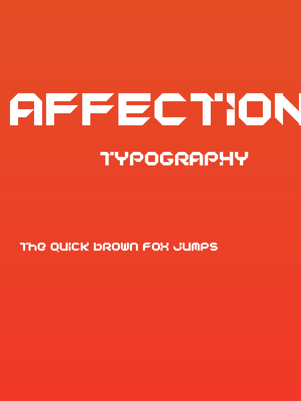 Affection LDR Regular Poster