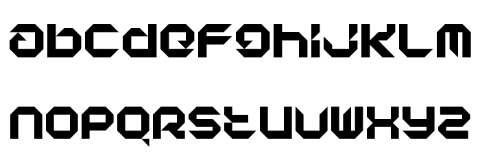 Affection LDR Regular Font LOWERCASE
