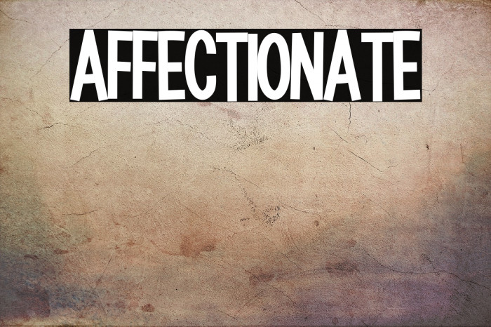 Affectionate Example 1